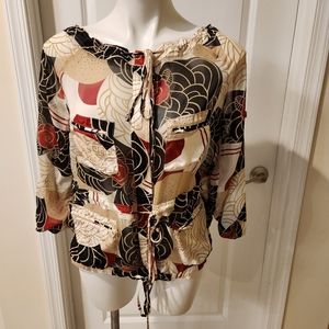 Esther Chen luxury silk blouse size 6